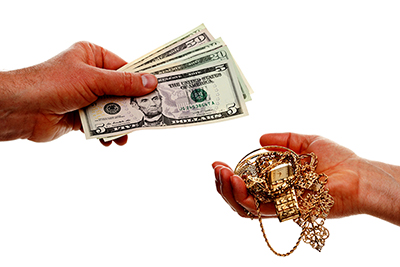 Cash loans on gold and jewelry